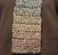 homespun crochet scarf